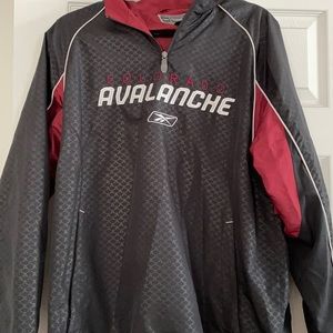 Colorado Avalanche pullover windbreaker